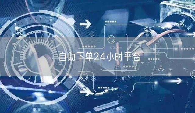 自助下单24小时平台