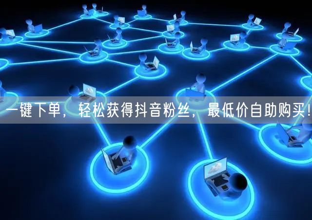 一键下单，轻松获得抖音粉丝，最低价自助购买！