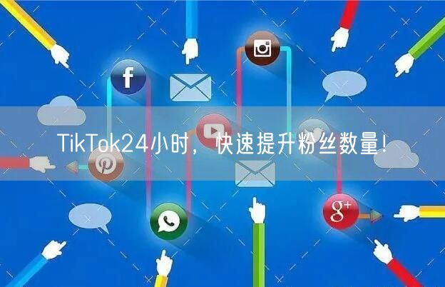 TikTok24小时，快速提升粉丝数量！