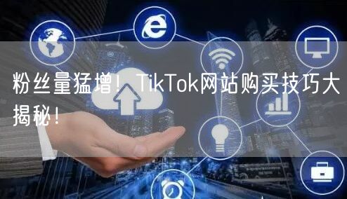 粉丝量猛增！TikTok网站购买技巧大揭秘！