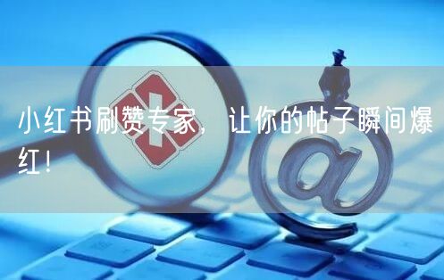 小红书刷赞专家，让你的帖子瞬间爆红！