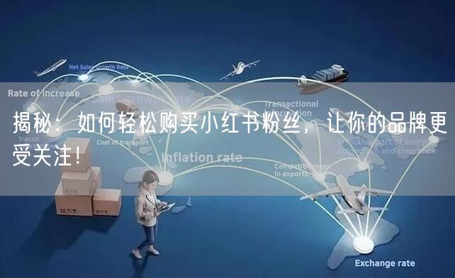 揭秘：如何轻松购买小红书粉丝，让你的品牌更受关注！