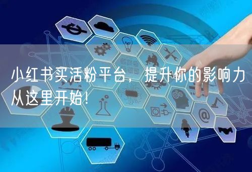 小红书买活粉平台，提升你的影响力从这里开始！