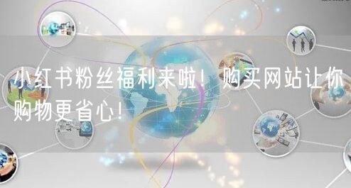 小红书粉丝福利来啦！购买网站让你购物更省心！
