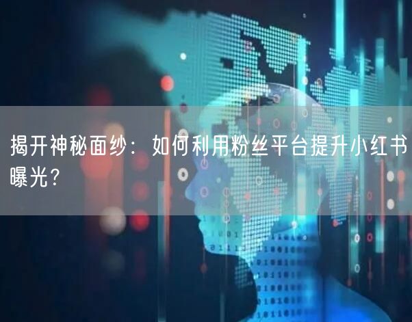 揭开神秘面纱：如何利用粉丝平台提升小红书曝光？