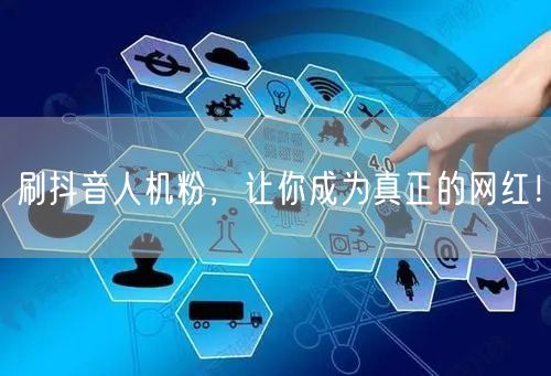 刷抖音人机粉，让你成为真正的网红！