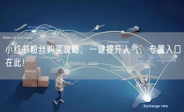 小红书粉丝购买攻略，一键提升人气，专属入口在此！