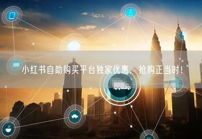 小红书自助购买平台独家优惠，抢购正当时！