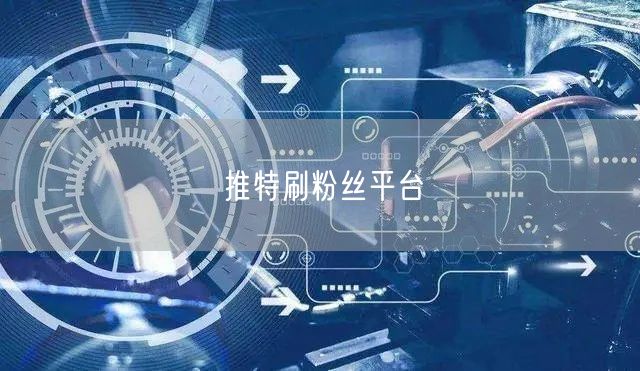 推特刷粉丝平台