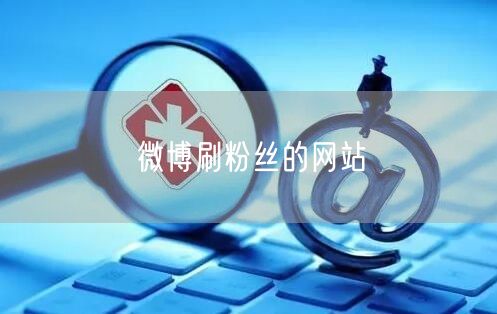 微博刷粉丝的网站