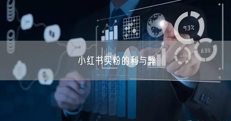 小红书买粉的利与弊