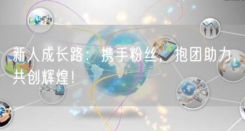 新人成长路：携手粉丝，抱团助力，共创辉煌！