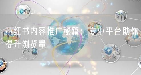 小红书内容推广秘籍：专业平台助你提升浏览量