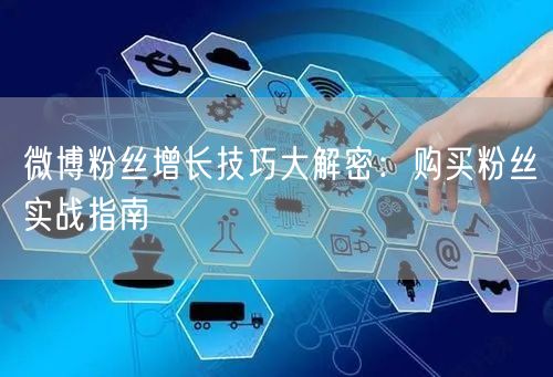 微博粉丝增长技巧大解密：购买粉丝实战指南