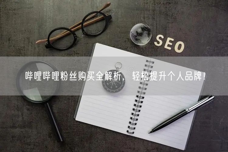 哔哩哔哩粉丝购买全解析，轻松提升个人品牌！