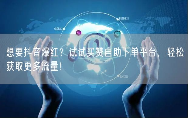 想要抖音爆红？试试买赞自助下单平台，轻松获取更多流量！
