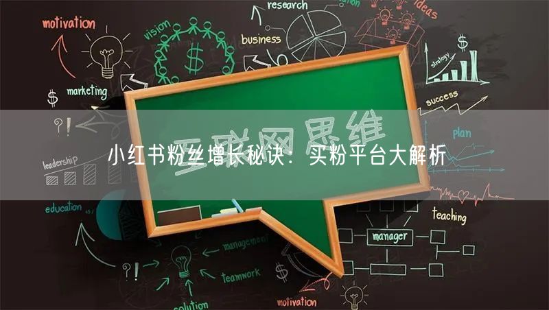 小红书粉丝增长秘诀：买粉平台大解析