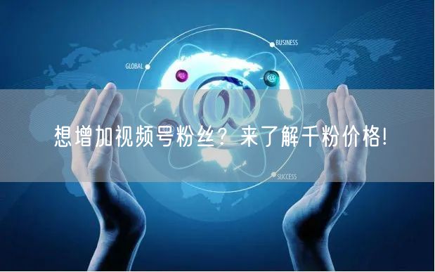 想增加视频号粉丝？来了解千粉价格!