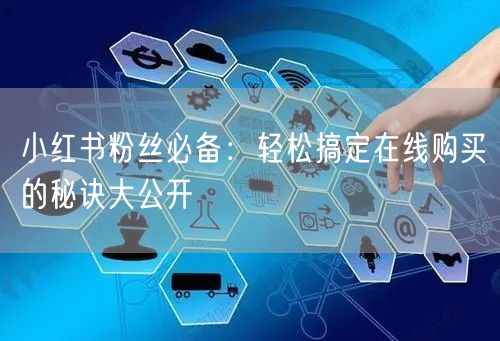 小红书粉丝必备：轻松搞定在线购买的秘诀大公开