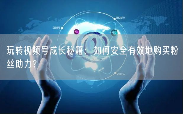 玩转视频号成长秘籍：如何安全有效地购买粉丝助力？