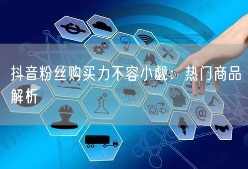 抖音粉丝购买力不容小觑：热门商品解析