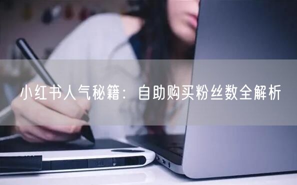 小红书人气秘籍：自助购买粉丝数全解析