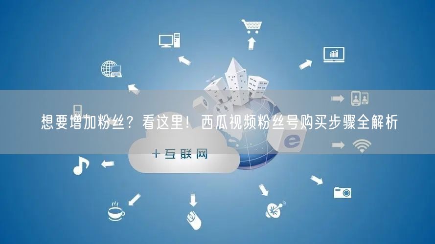 想要增加粉丝？看这里！西瓜视频粉丝号购买步骤全解析