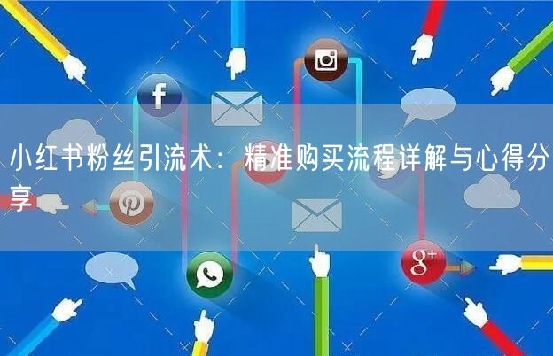 小红书粉丝引流术：精准购买流程详解与心得分享