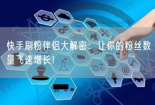 快手刷粉伴侣大解密：让你的粉丝数量飞速增长！