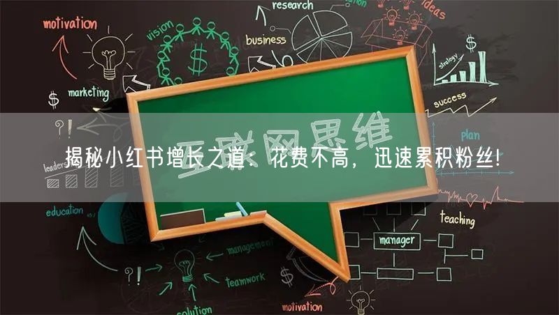 揭秘小红书增长之道：花费不高，迅速累积粉丝!