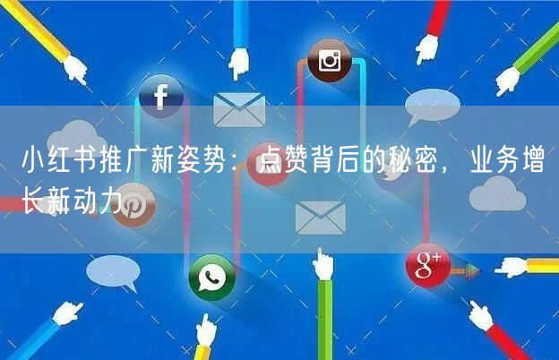 小红书推广新姿势：点赞背后的秘密，业务增长新动力