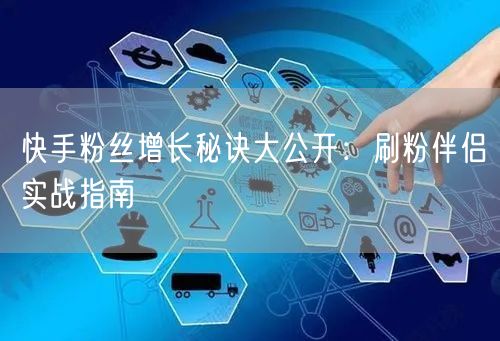 快手粉丝增长秘诀大公开：刷粉伴侣实战指南