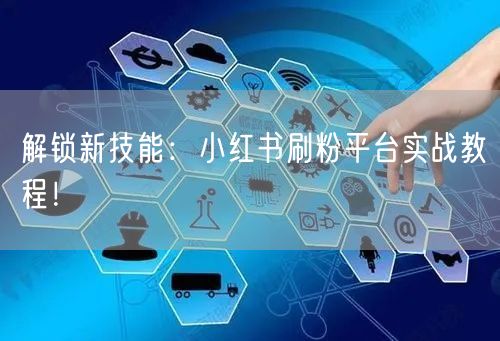 解锁新技能：小红书刷粉平台实战教程！