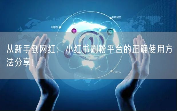 从新手到网红：小红书刷粉平台的正确使用方法分享！