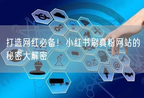 打造网红必备！小红书刷真粉网站的秘密大解密