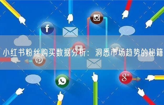 小红书粉丝购买数据分析：洞悉市场趋势的秘籍
