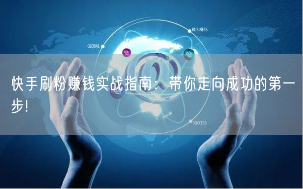 快手刷粉赚钱实战指南：带你走向成功的第一步!