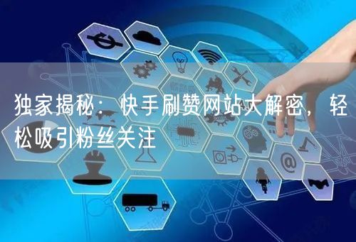 独家揭秘：快手刷赞网站大解密，轻松吸引粉丝关注