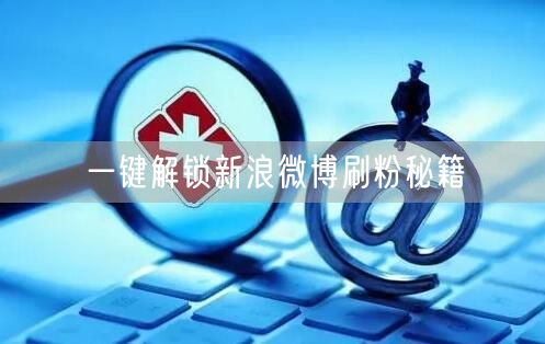 一键解锁新浪微博刷粉秘籍