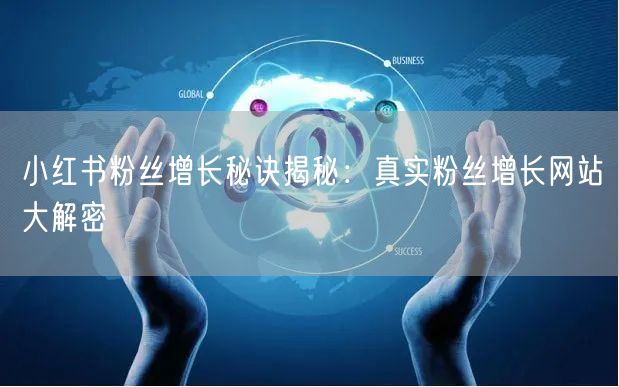 小红书粉丝增长秘诀揭秘：真实粉丝增长网站大解密