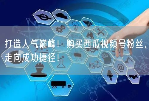 打造人气巅峰！购买西瓜视频号粉丝，走向成功捷径！