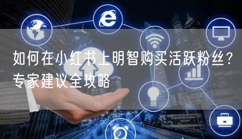 如何在小红书上明智购买活跃粉丝？专家建议全攻略